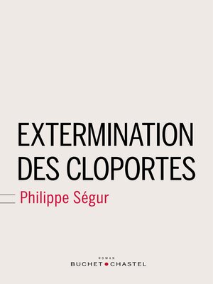 cover image of Extermination des cloportes